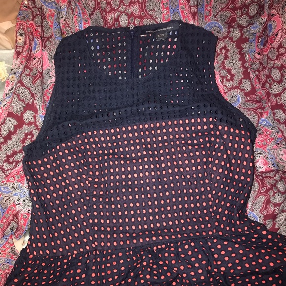 French Connection: A-line, Eyelet Dress - Picture 3 of 6